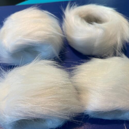 Aros en tela de peluche (Min. 4 Und)
