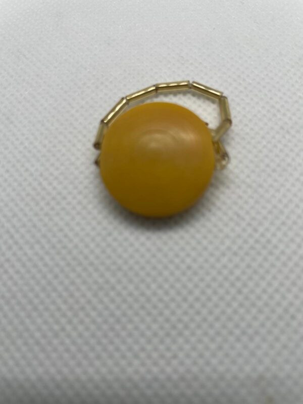 Anillo amarillo dama